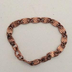 9.5” Copper. Men  Bracelet